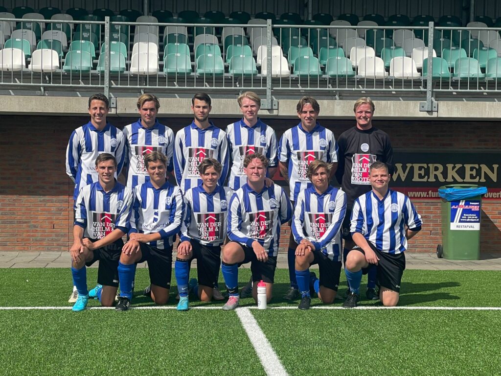Foto van mijn voetbalteam.